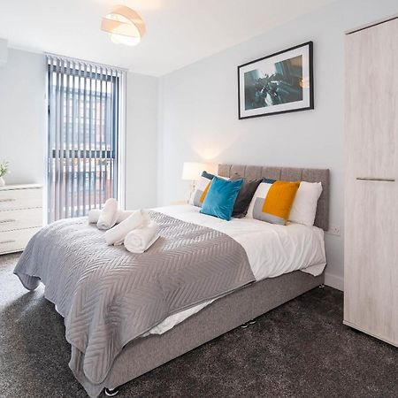 New Build - 2 Bed Snug Modern Apartment - Juliet Balcony - Roof Top Terrace - Digbeth, Birmingham City Centre - Free Netflix & Smart Tv Ngoại thất bức ảnh