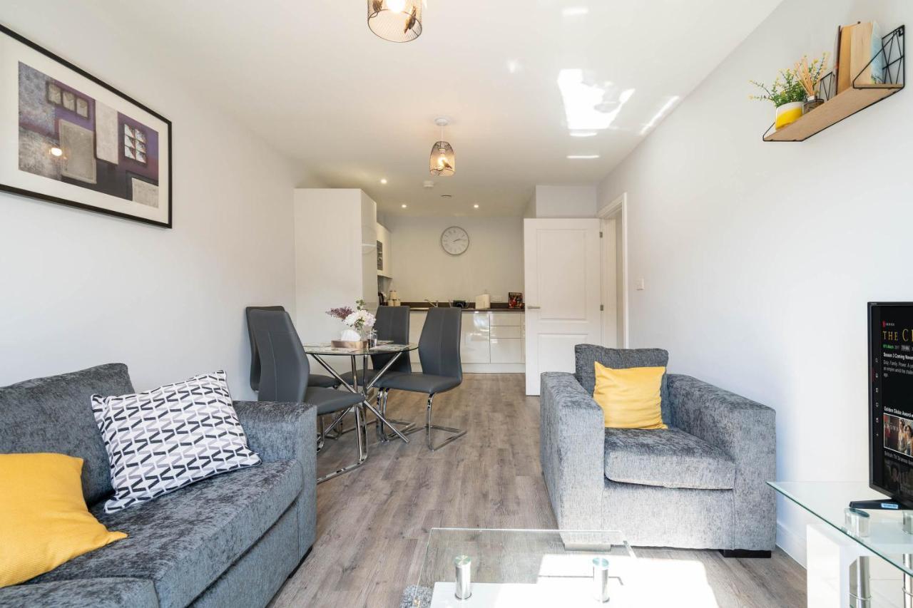 New Build - 2 Bed Snug Modern Apartment - Juliet Balcony - Roof Top Terrace - Digbeth, Birmingham City Centre - Free Netflix & Smart Tv Ngoại thất bức ảnh